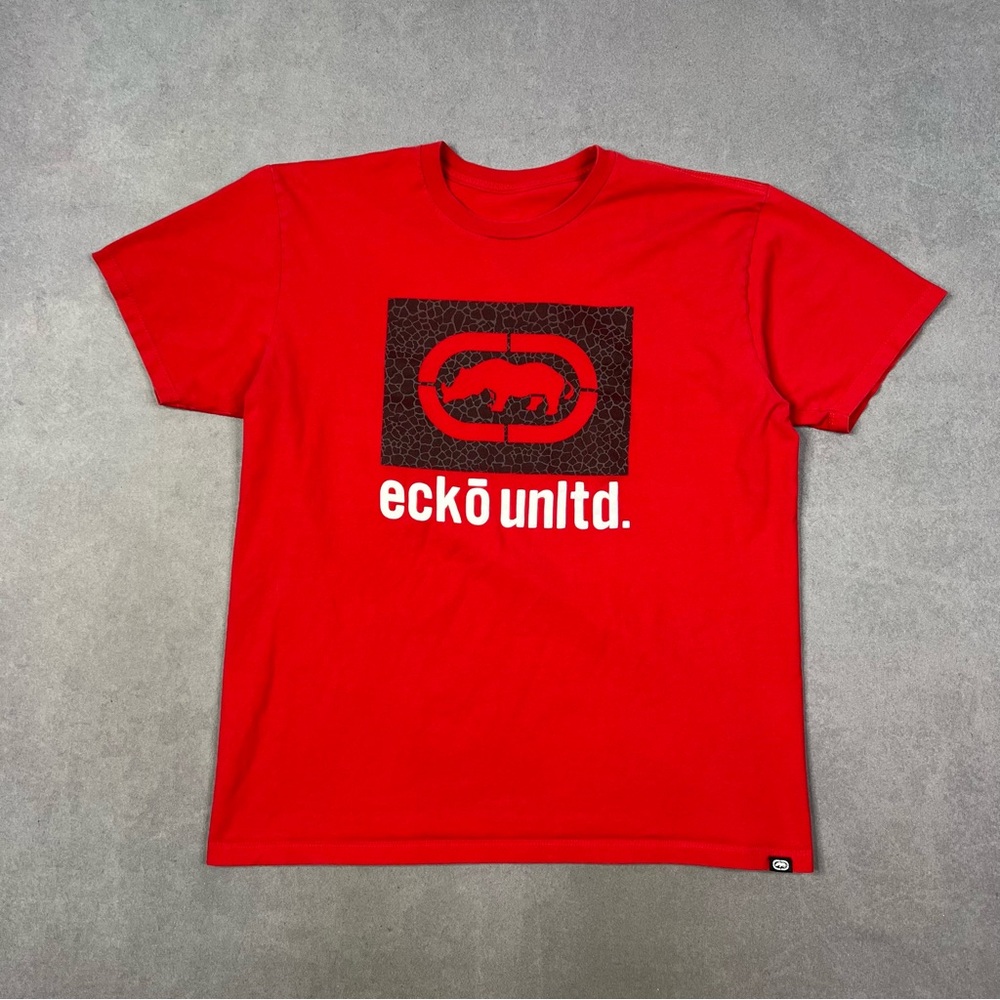 Ecko Unltd Red Graphic T-Shirt
